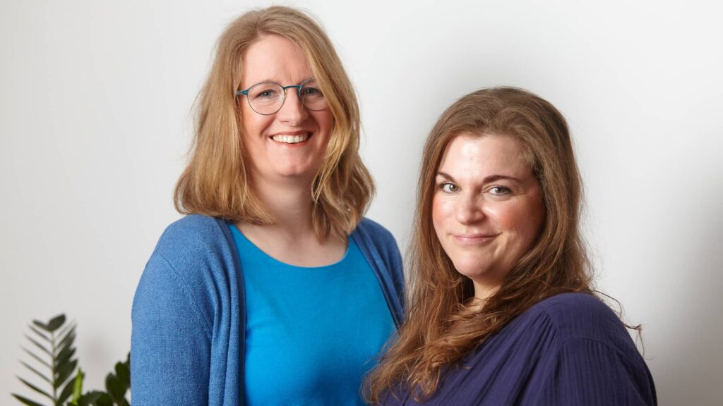 Anne Lorenz und Leyla Neumann