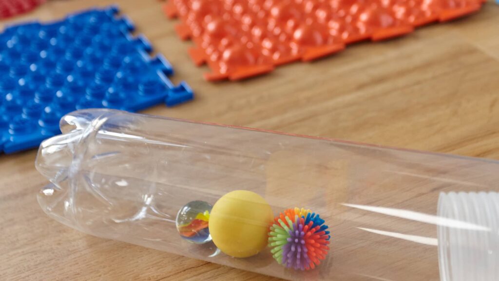 Bällebahn im Therapieraum